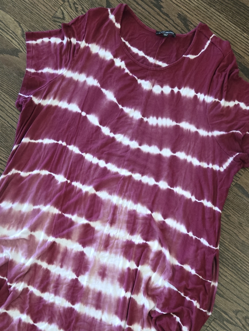 lane bryant tie dye ruched midi dress | size 22/24 | magenta